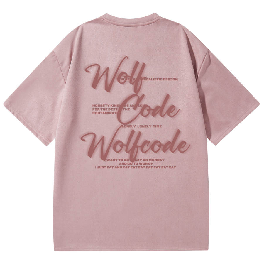 WOLF CODE T Shirts Unisex Crew Neck Moderate Straight Fit