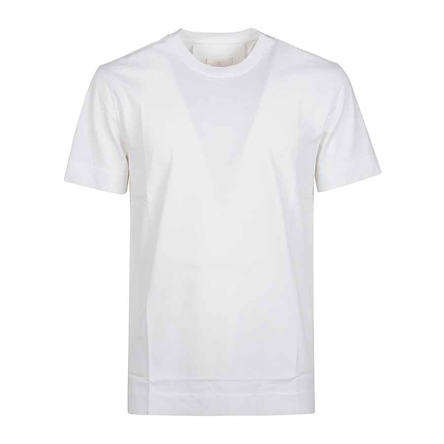 Givenchy Givenchy 4G Embroidered Slim Fit T Shirt