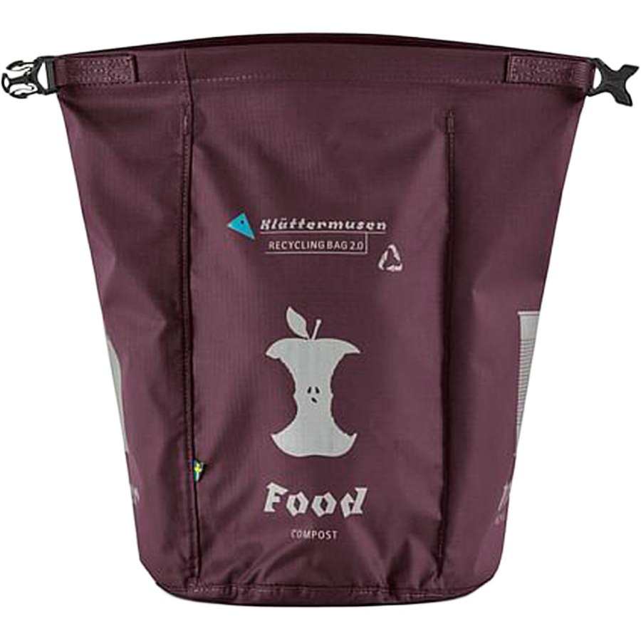 Klattermusen 7L Outdoor Bags Recycled Nylon Amaranth Color Unisex