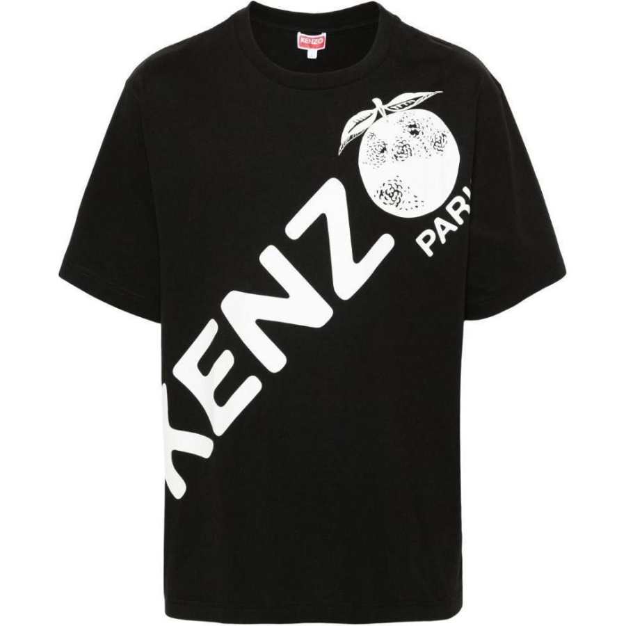 KENZO Logo Printed Crewneck T-Shirt