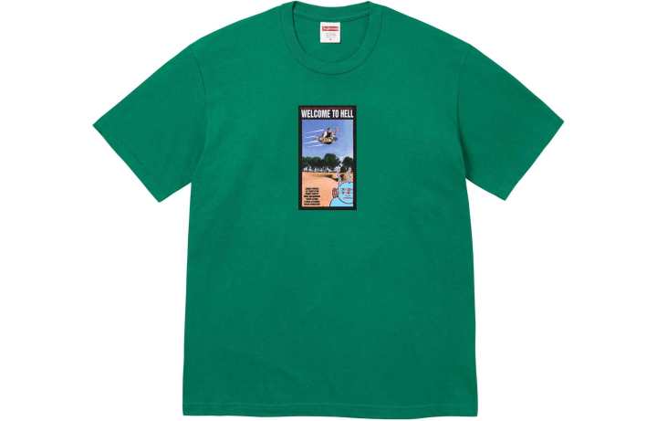 Supreme Supreme Toy Machine Welcome To Hell Tee