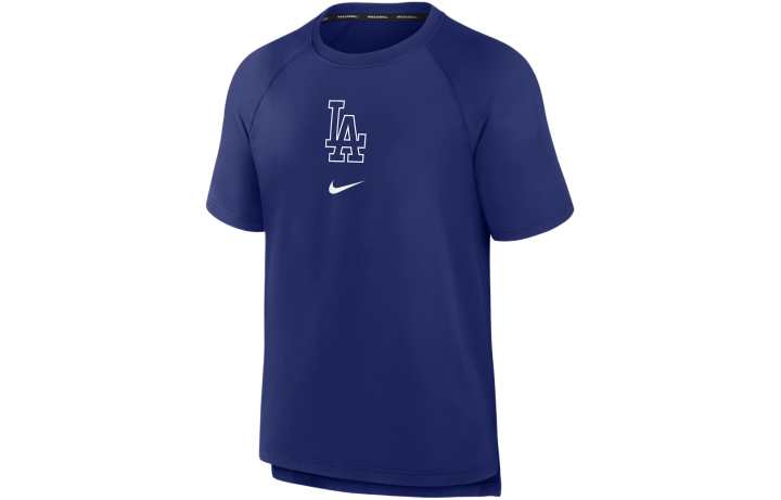Nike Nike T Shirts Men's Blue Crew Neck Moderate Straight Fit