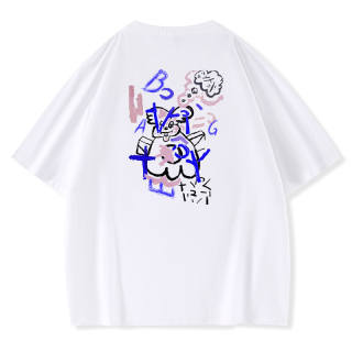 BAGE Drop Shoulder Sleeve T Shirt Unisex
