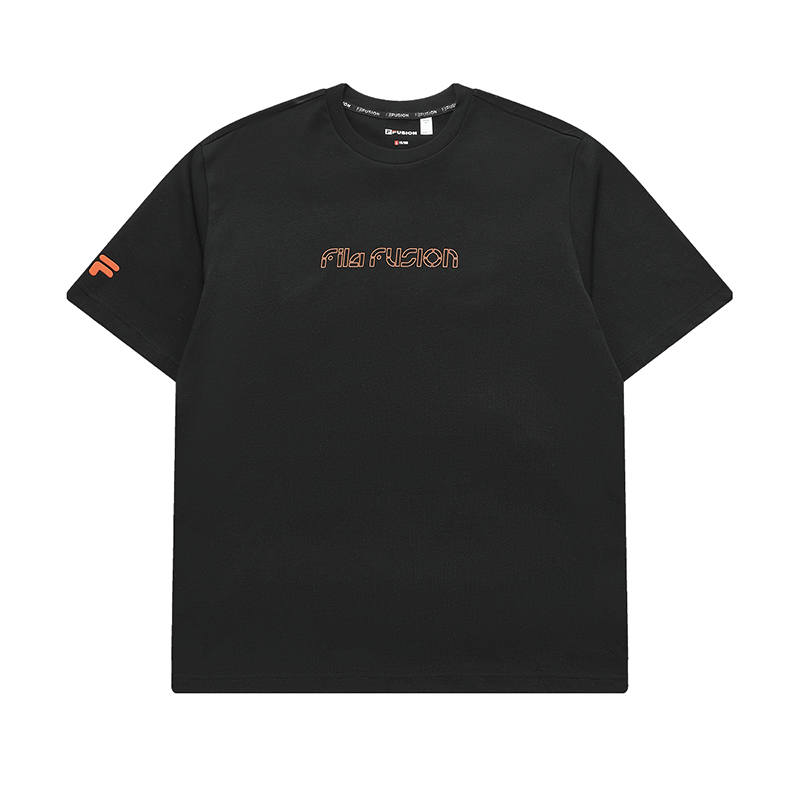 FILA FUSION X SS24 T Shirt Men's Jet Black