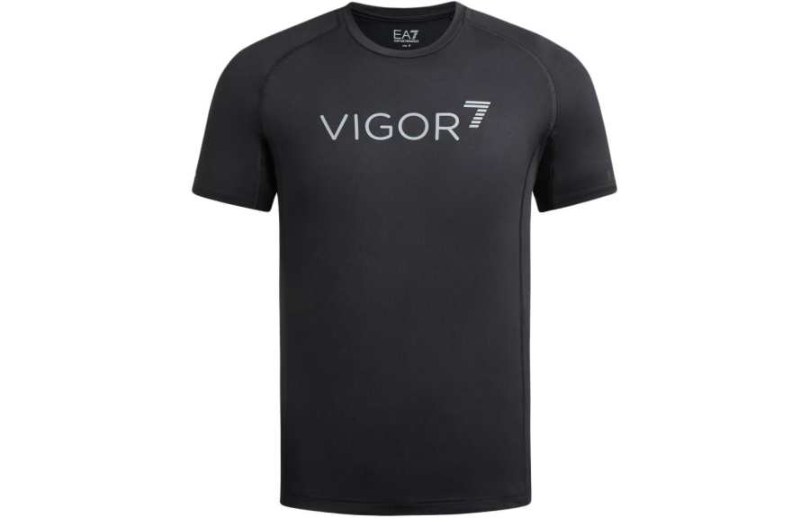 EMPORIO ARMANI EA7 SS24 T Shirt Men's Black