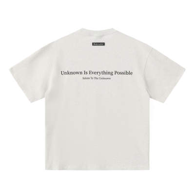 UNKNOWTAL T Shirts Unisex Crew Neck Moderate Heavyweight