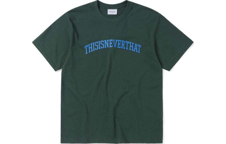 Thisisneverthat Thisisneverthat SS24 T Shirt Unisex Forest Green