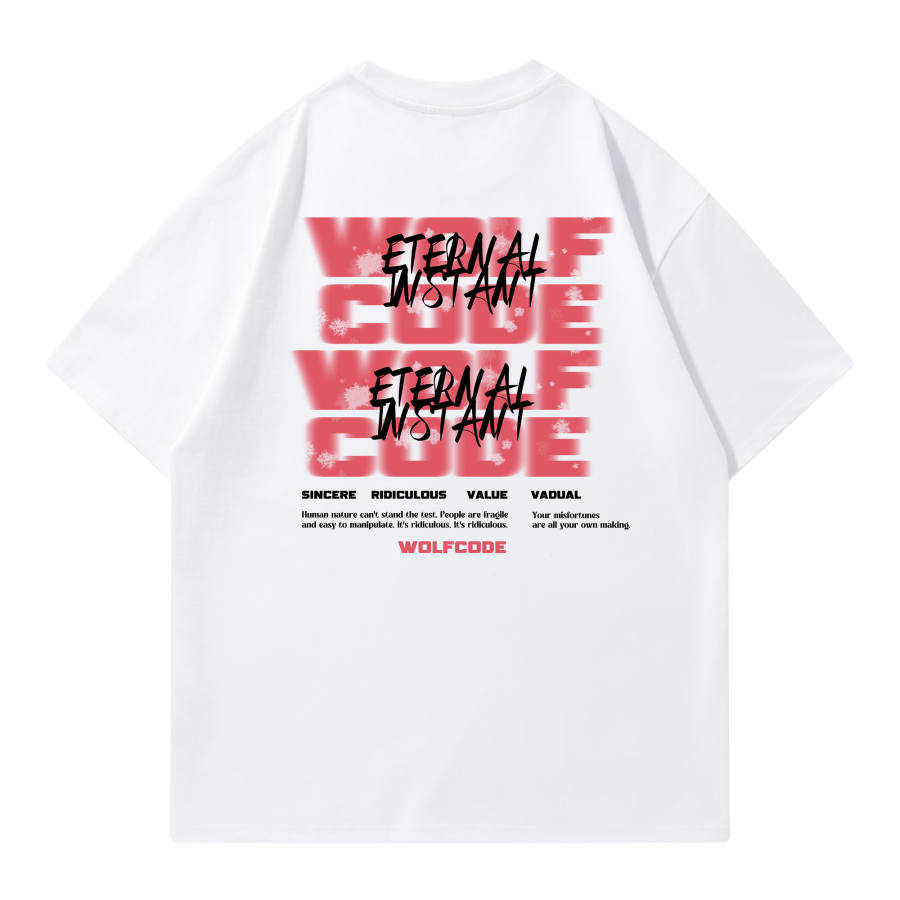 WOLF CODE T Shirts Unisex Crew Neck Moderate Straight Fit