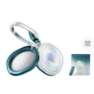 Florasis Jade Nourishment Powder Puff Oil Control Brightening Skin Tone Correcting Skin Tone Setting Embroidery Limited