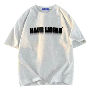 HAVR T Shirts Unisex Crew Neck Thin Heavyweight