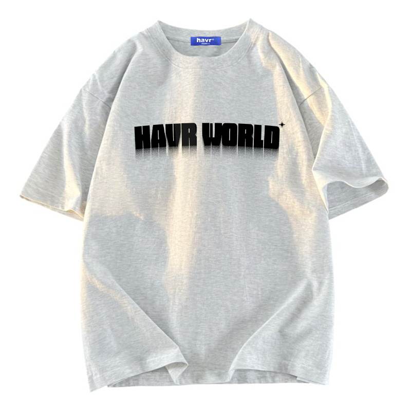 HAVR T Shirts Unisex Crew Neck Thin Heavyweight