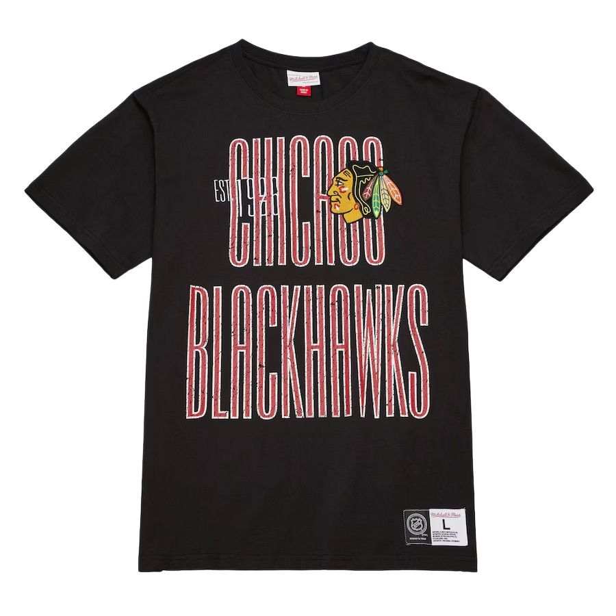 Mitchell Ness Mitchell Ness x NHL T Shirt Men's Black