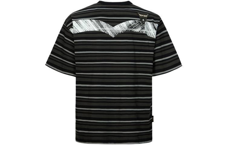 EVISU EVISU T Shirt Men's Black Stripes
