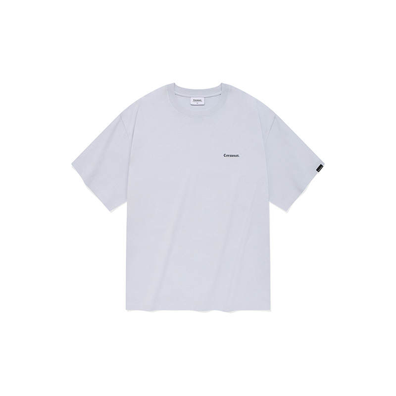COVERNAT T Shirt Unisex Light Blue