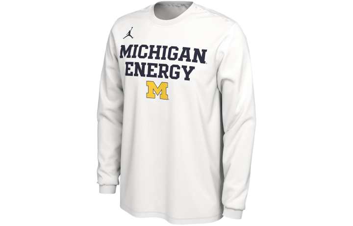 Jordan Jordan Michigan T Shirt Men's White