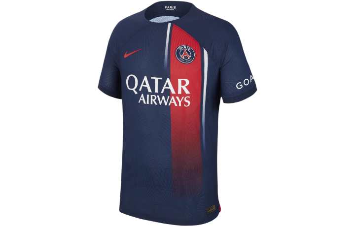 Nike Nike Kylian Mbappe Paris Saint Germain 2023/24 Match Home T Shirt Men's Marine Blue