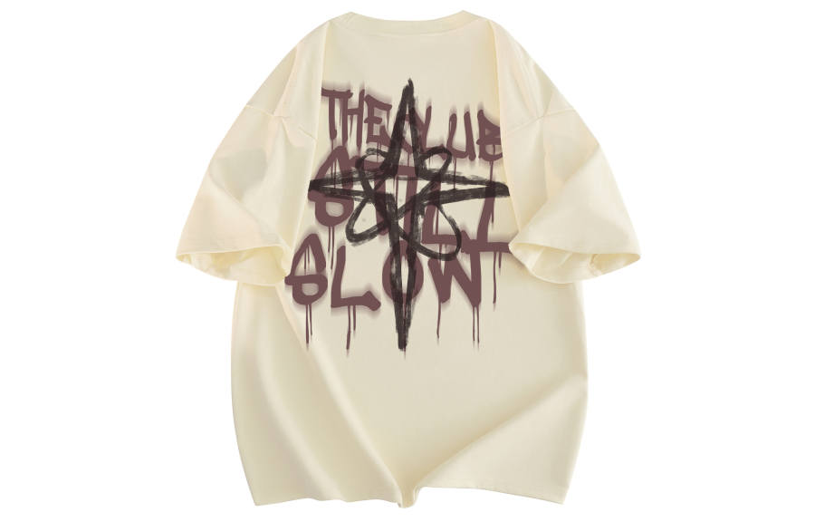 Stillslow T Shirts Unisex Crew Neck Thin Straight Fit