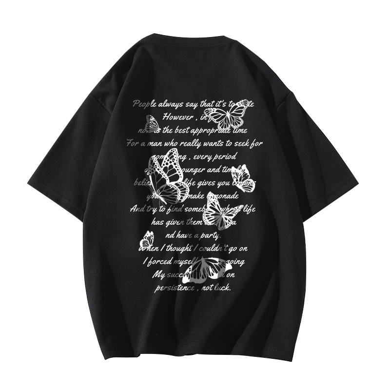 KONZEN· T Shirts Unisex Crew Neck Moderate Straight Fit