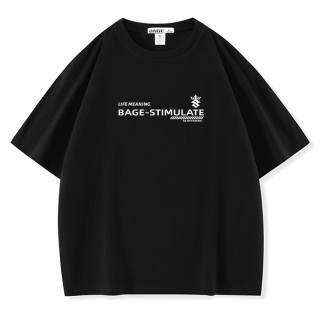 BAGE T Shirts Unisex Crew Neck Thin Other