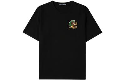 C'N'C T Shirts Men's Crew Neck Thin Straight Fit