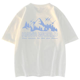 HAVR T Shirts Unisex Crew Neck Thin