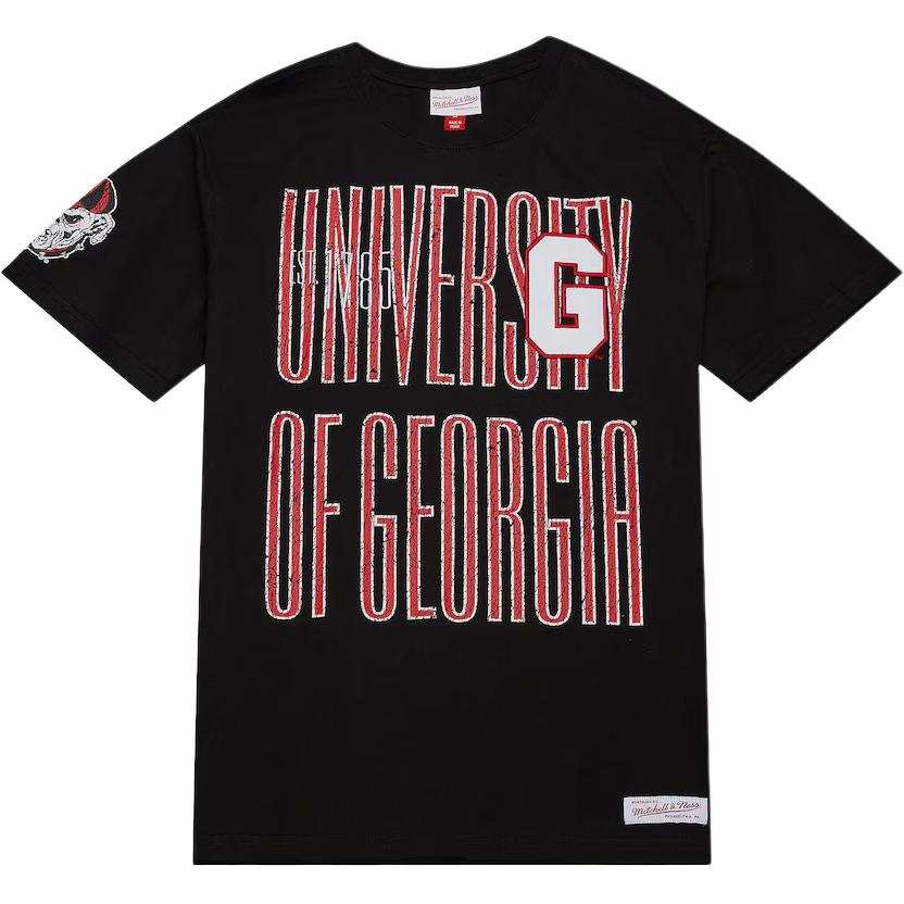 Mitchell Ness Mitchell Ness x NCAA T Shirt Men's Black