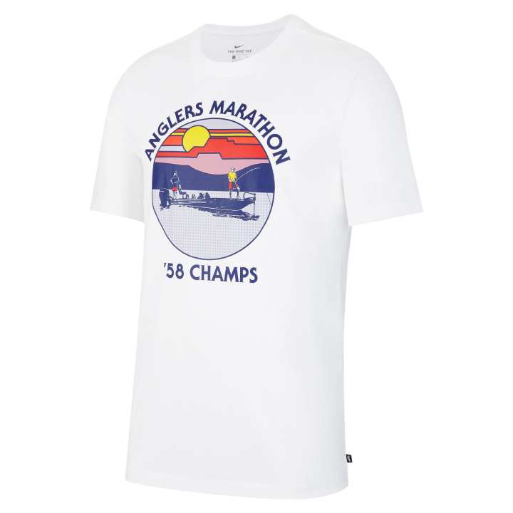 Nike Nike T Shirts Men's White Crew Neck Moderate