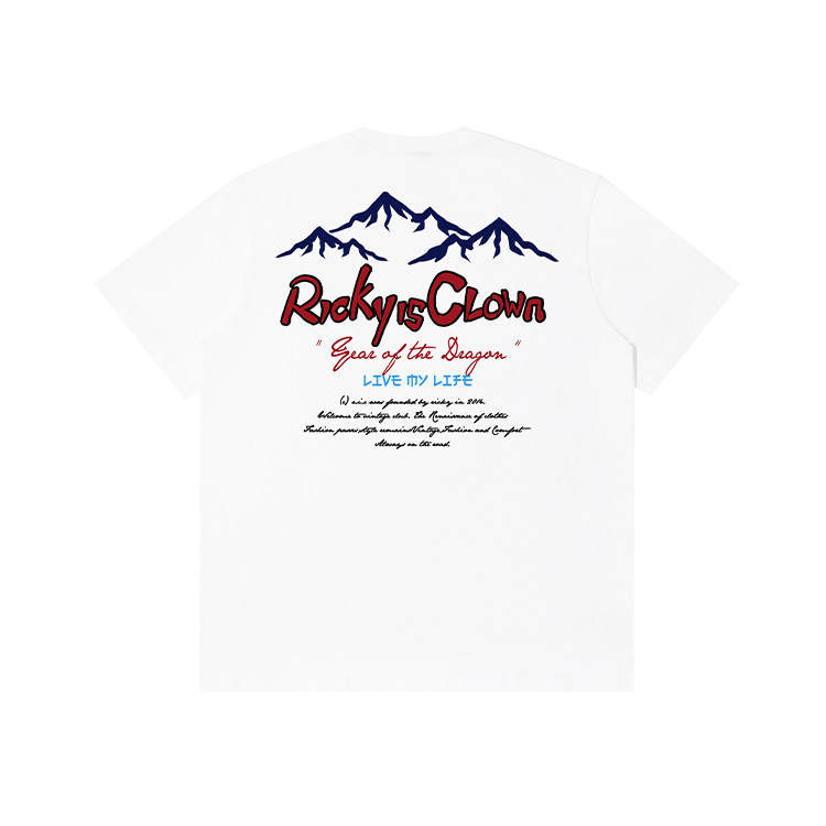 RickyisClown T Shirts Unisex Crew Neck Moderate