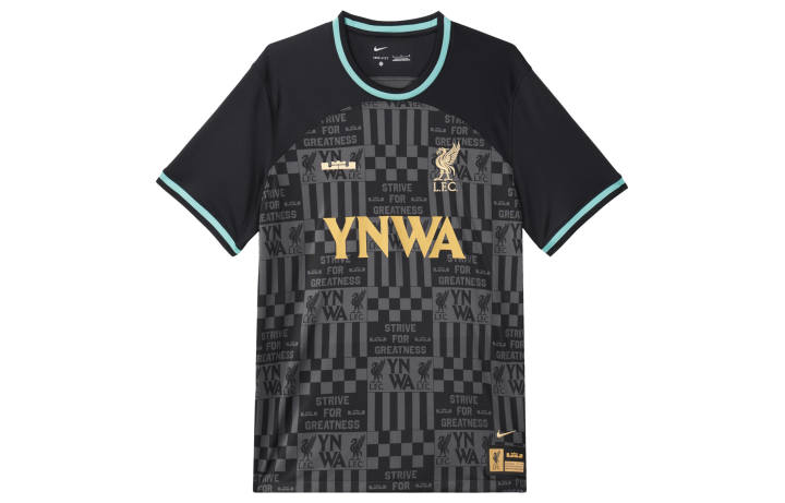 Nike Nike LeBron X Liverpool Fc Stadium Men's Nike Dri-FIT Replica Soccer Jersey