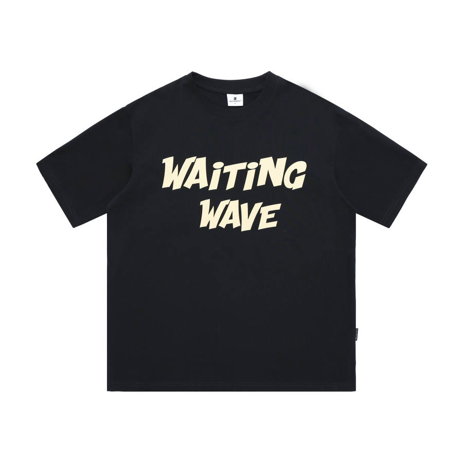 WAITINGWAVE WAITINGWAVE T Shirts Unisex Crew Neck Moderate Straight Fit