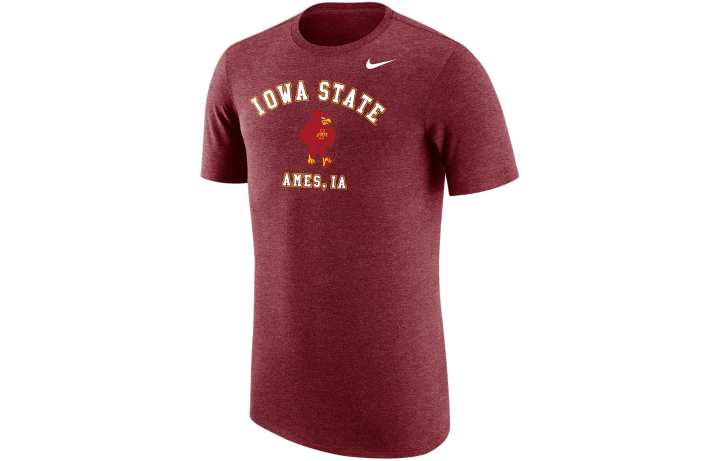 Nike Nike Iowa State T Shirt Men's Dark Red
