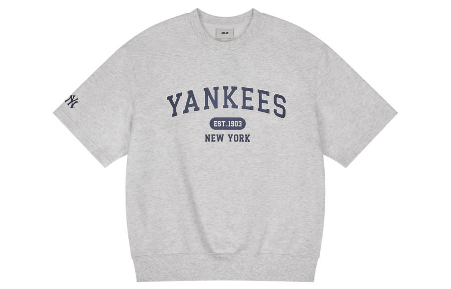 MLB MLB SS24 T Shirt Unisex Light Heather Gray