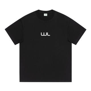 WARNING LIGHT T Shirts Unisex Crew Neck Moderate Heavyweight