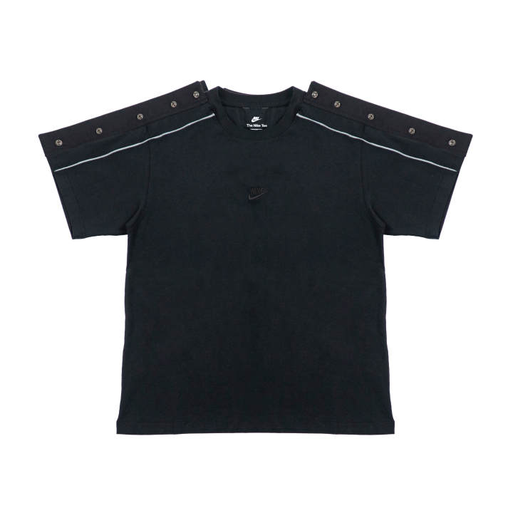 Nike Nike T Shirts Unisex Black Crew Neck Moderate Straight Fit