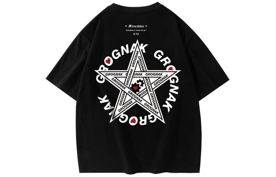GROGNAK T Shirts Unisex Crew Neck Moderate Straight Fit