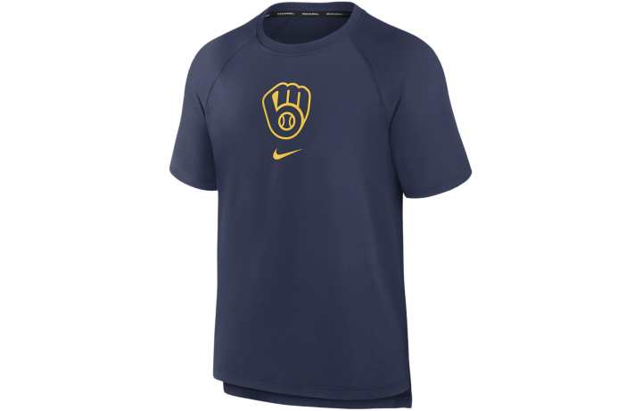 Nike Nike Seattle Mariners Authentic Collection Pregame T Shirt Men's Marine Blue