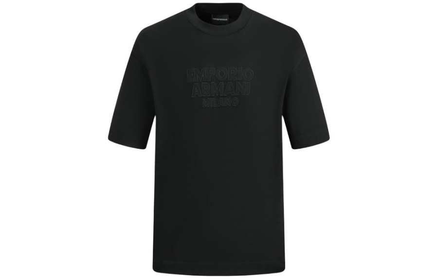 EMPORIO ARMANI SS24 T Shirt Men's Black
