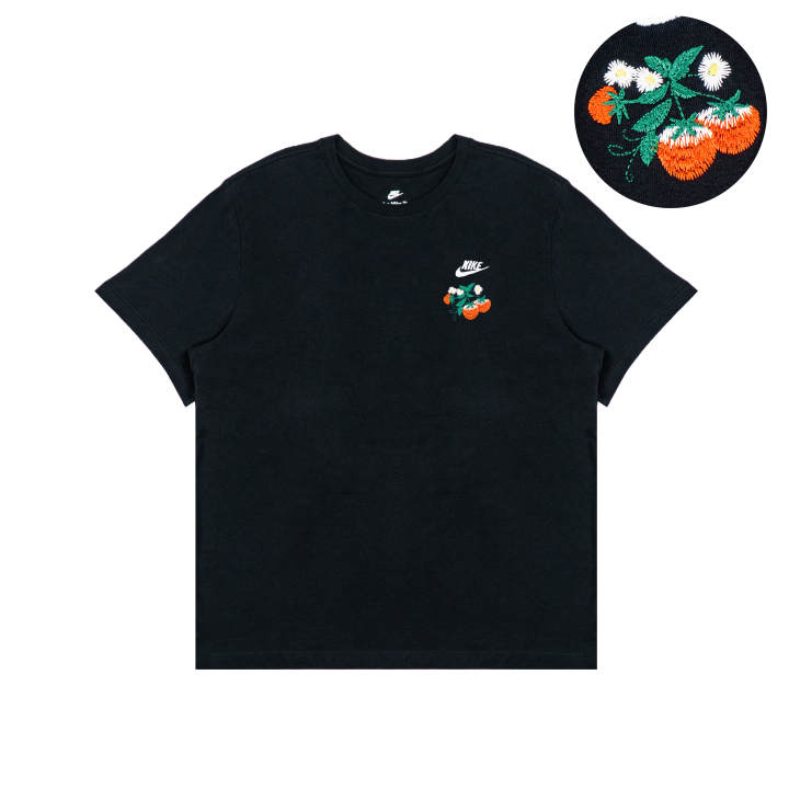 Nike Nike Drop Shoulder Sleeve T-Shirt Unisex Black