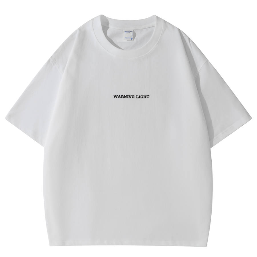 WARNING LIGHT WARNING LIGHT T Shirts Unisex Crew Neck Moderate