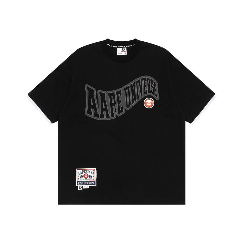 Aape Aape T Shirts Men's Crew Neck Moderate