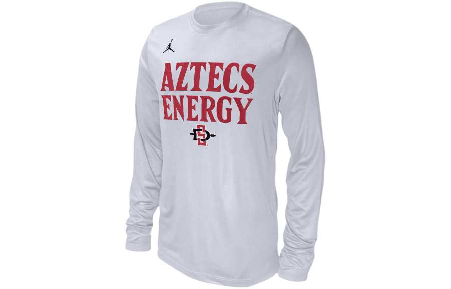 Jordan Jordan Jumpman San Diego State T Shirt Men's White