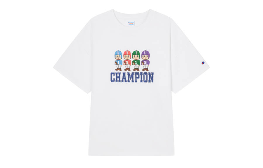 Champion Short Sleeved T Shirt Unisex Japan Version