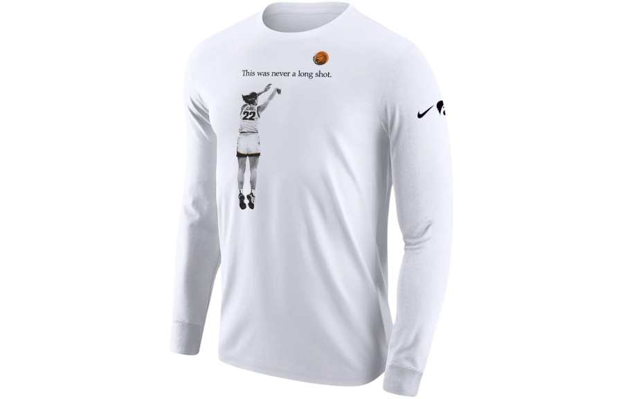 Nike Nike Caitlin Clark Iowa T Shirt Men's White