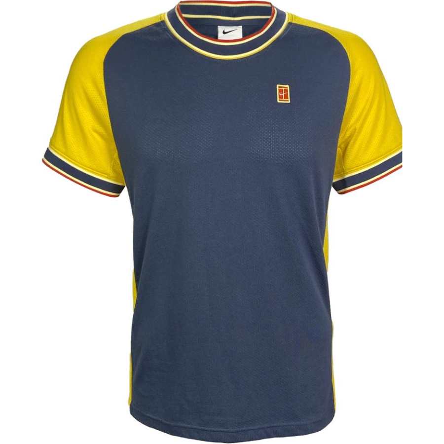 Nike Nike Court Heritage T Shirt Men's Thunder Blue