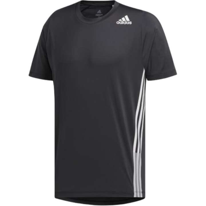 Adidas Adidas T Shirts Men's Black Crew Neck Moderate Straight Fit