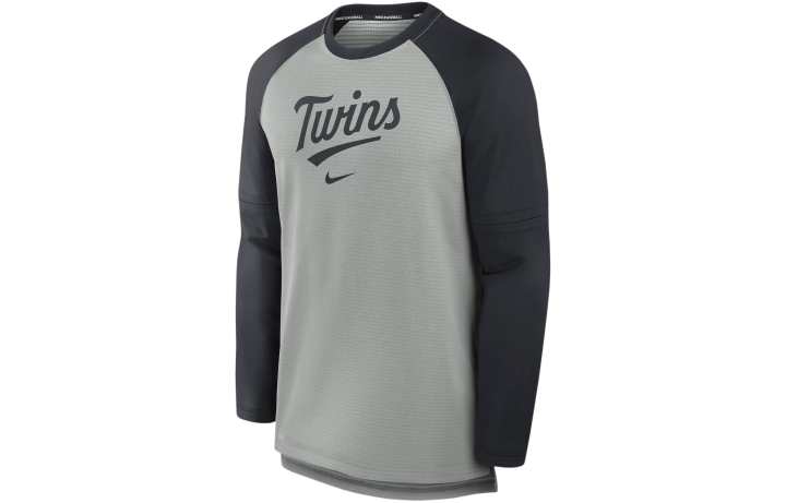 Nike Nike T Shirts Men's Gray Crew Neck Moderate Straight Fit