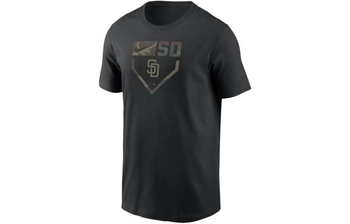 Nike Nike San Diego Padres Camo T Shirt Men's Black