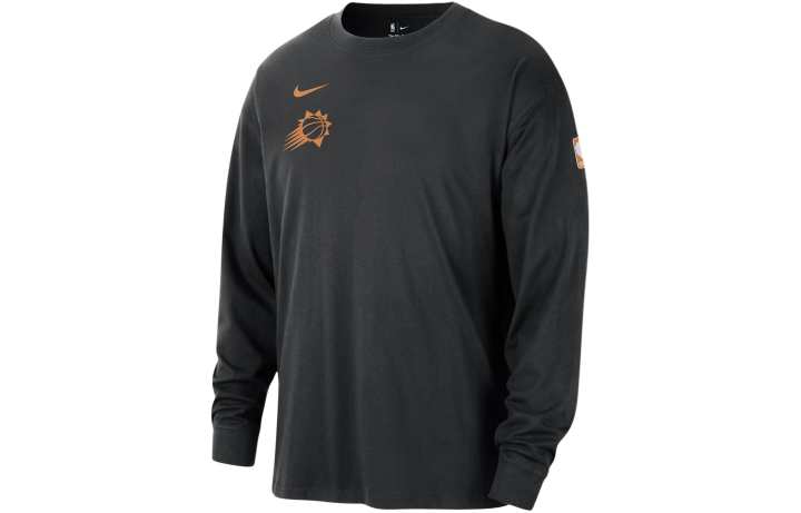 Nike Nike T Shirts Men's Black Crew Neck Moderate Straight Fit