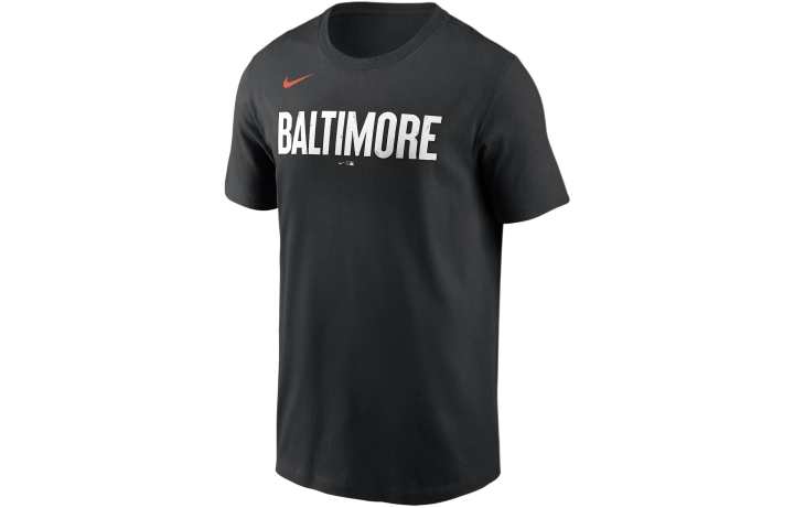 Nike Nike T Shirts Men's Black Crew Neck Moderate Straight Fit