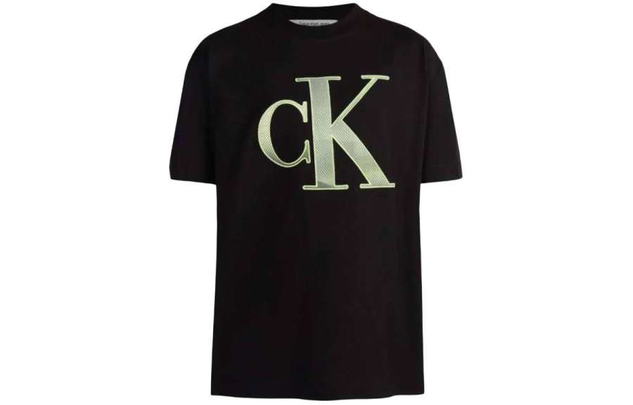 Calvin Klein perforated-logo cotton T-shirt
